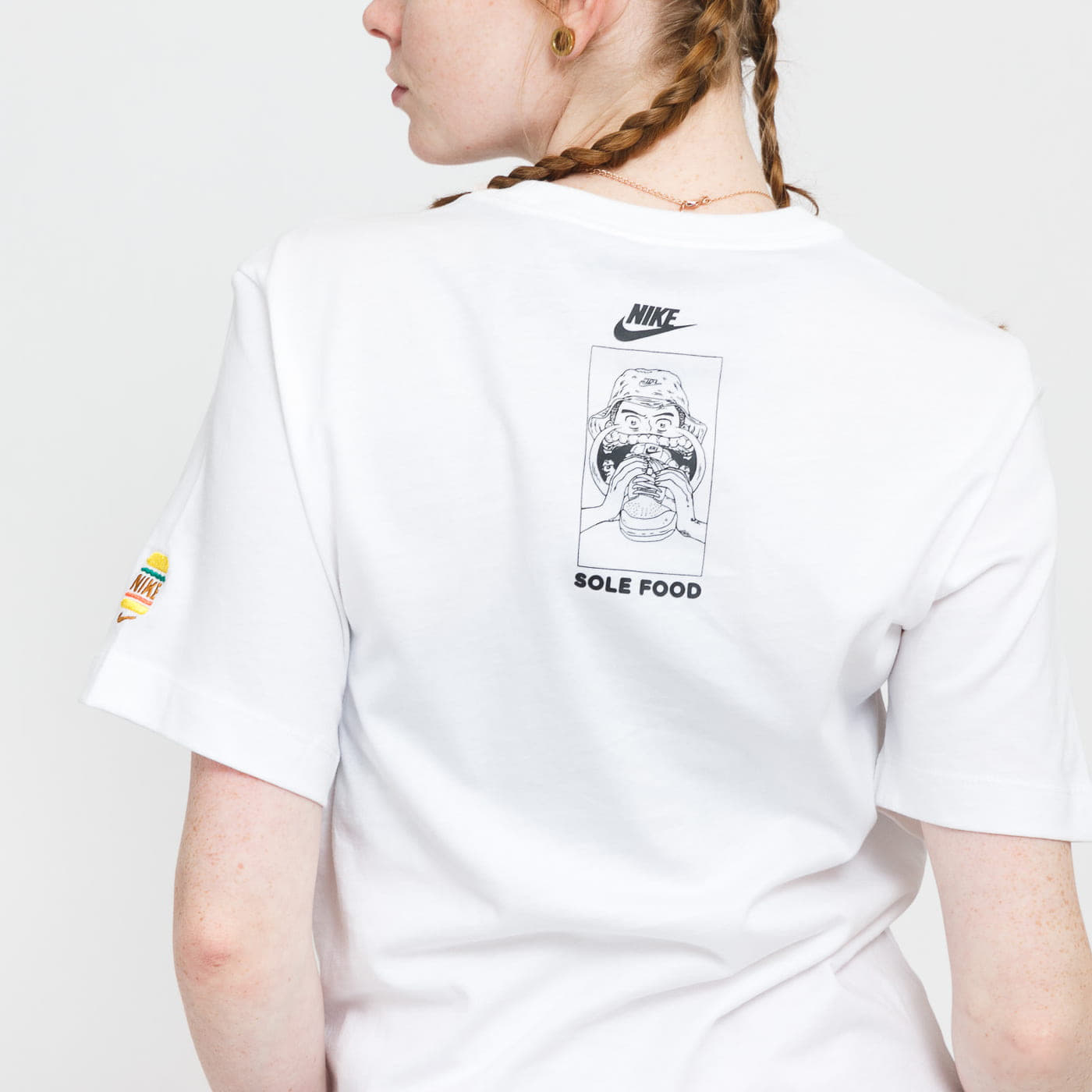 Pólók Nike Sportswear Sole Food Graphic Tee UNISEX White