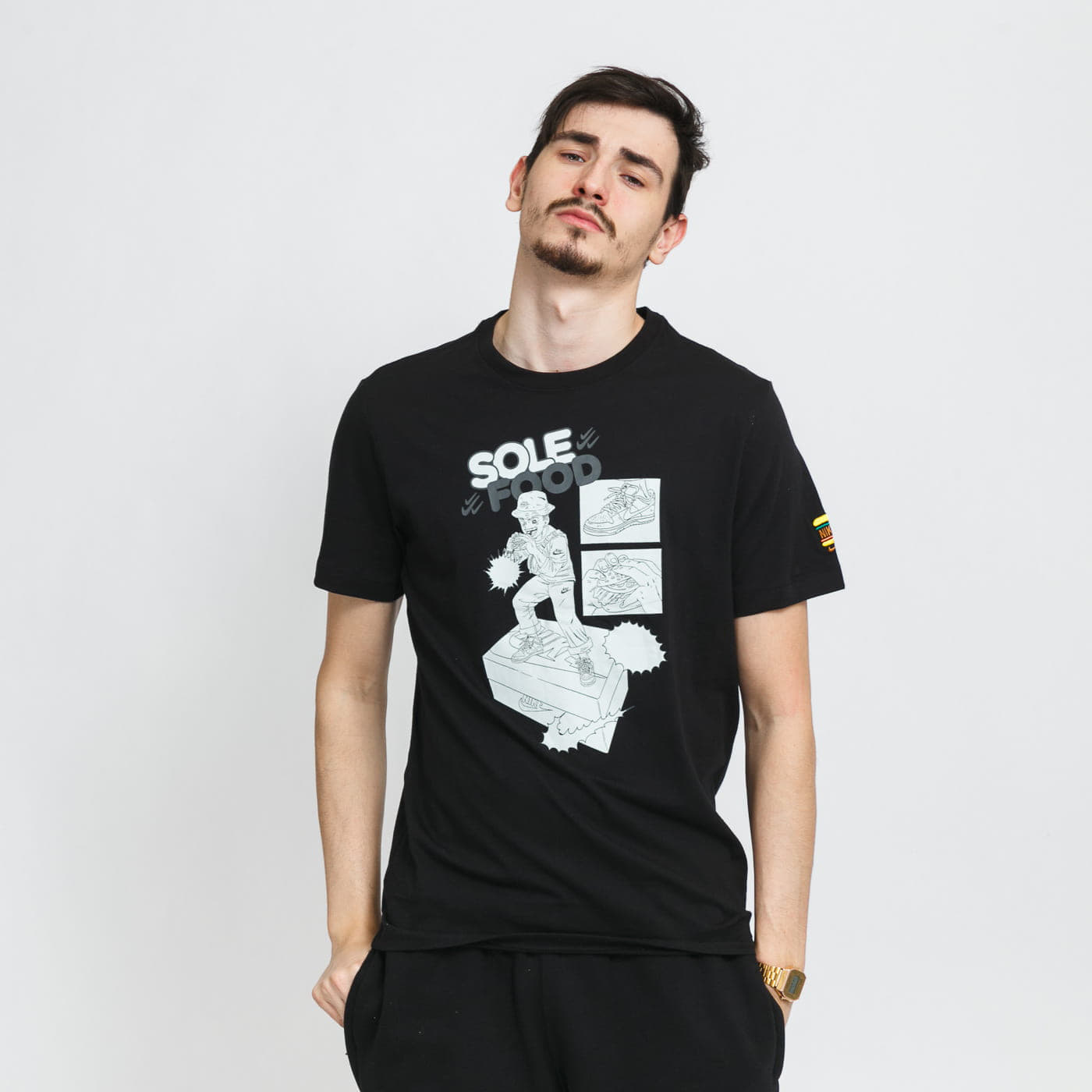 Camisetas Nike Sportswear Sole Food Graphic Tee UNISEX Black