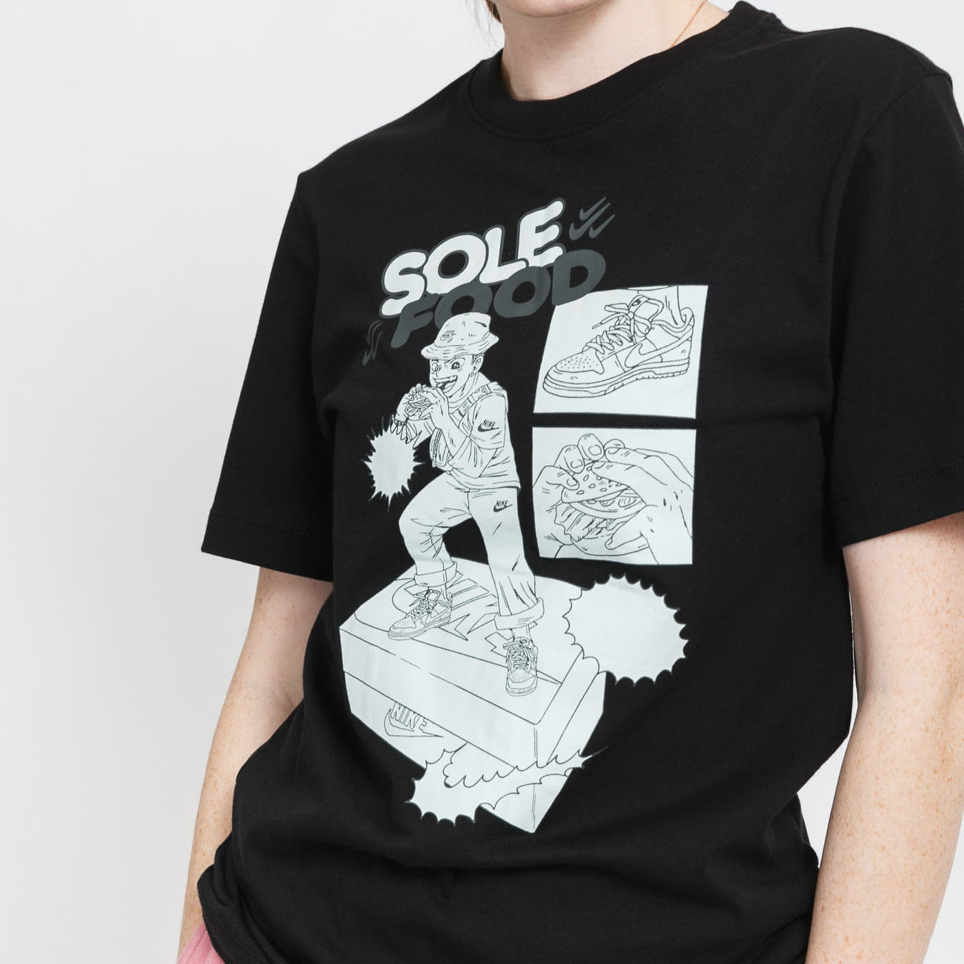 Camisetas Nike Sportswear Sole Food Graphic Tee UNISEX Black