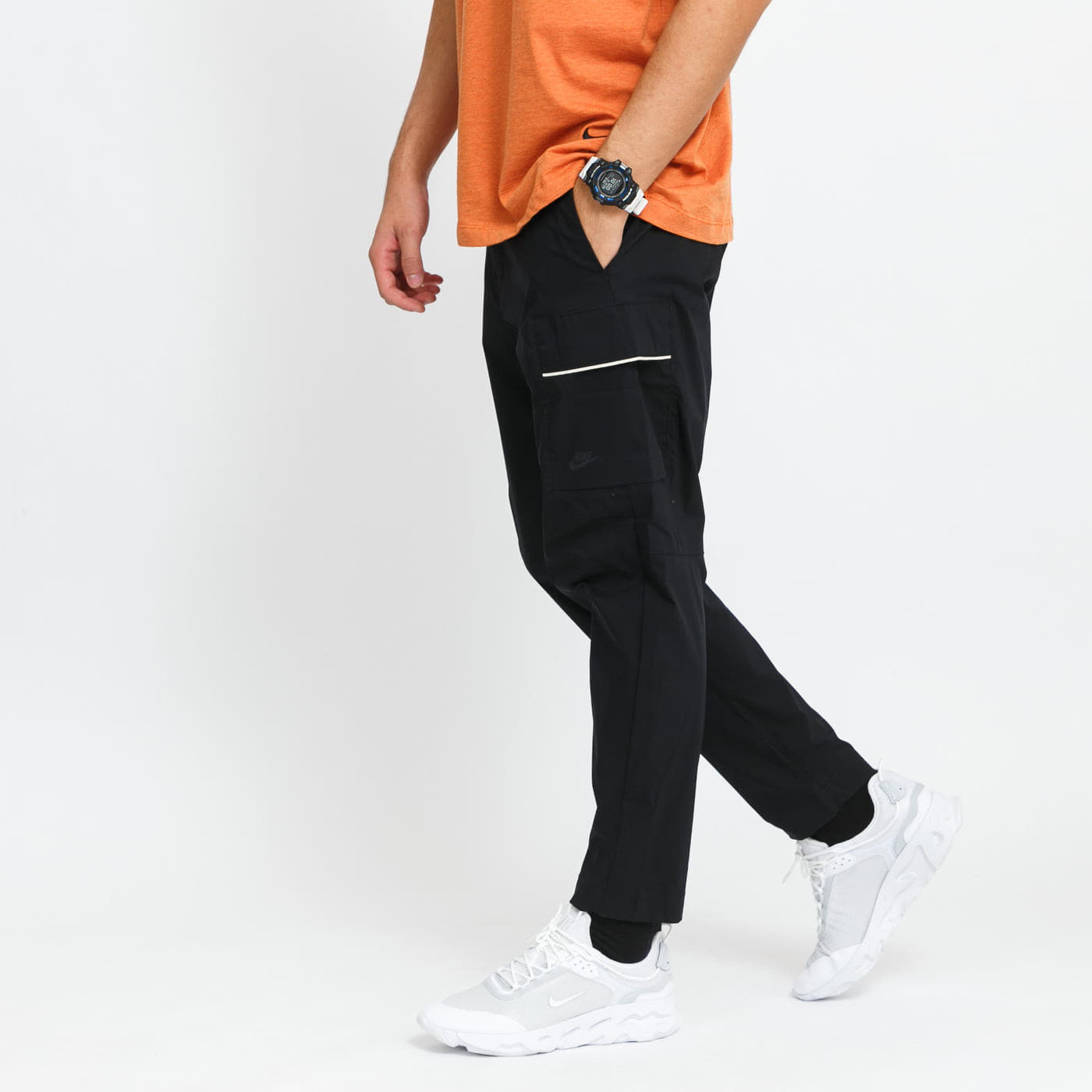 Nadrágok Nike Sportswear Woven Unlined Utility Pants Black