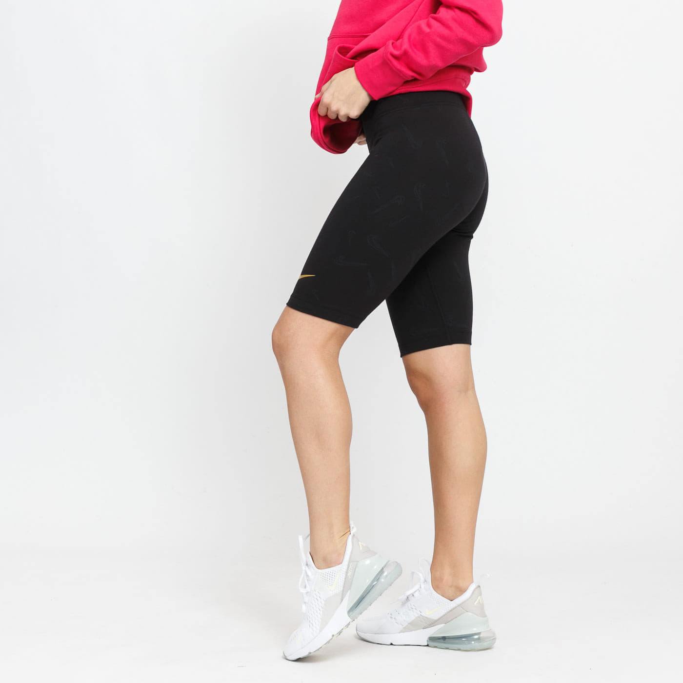 Shorts Nike W NSW Short AOP Print Black Footshop