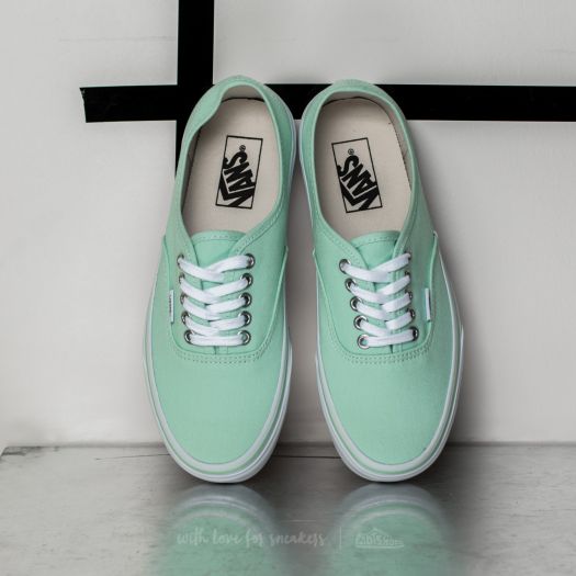 Vans authentic 2024 bleu vert