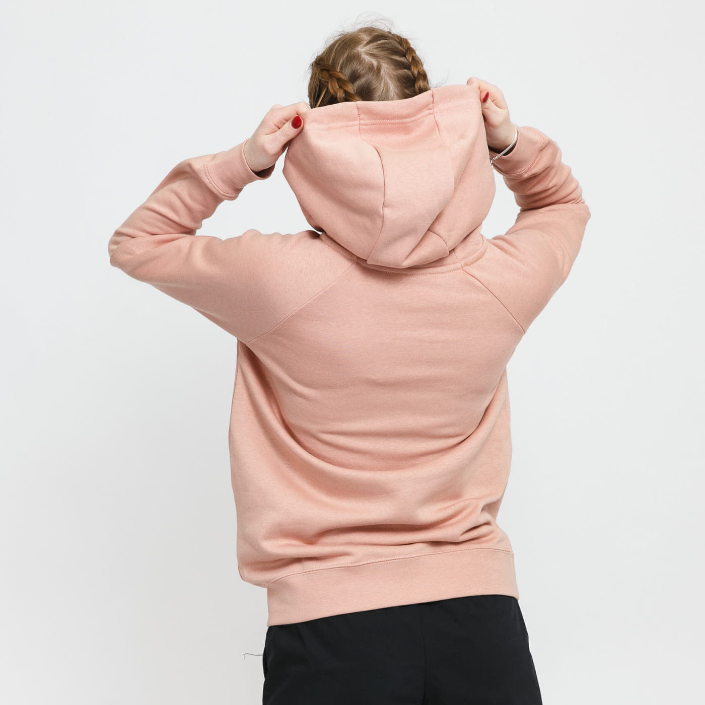 Hettegensere og sweatshirts Nike Sportswear Essential Fleece GX Hoodie Pink