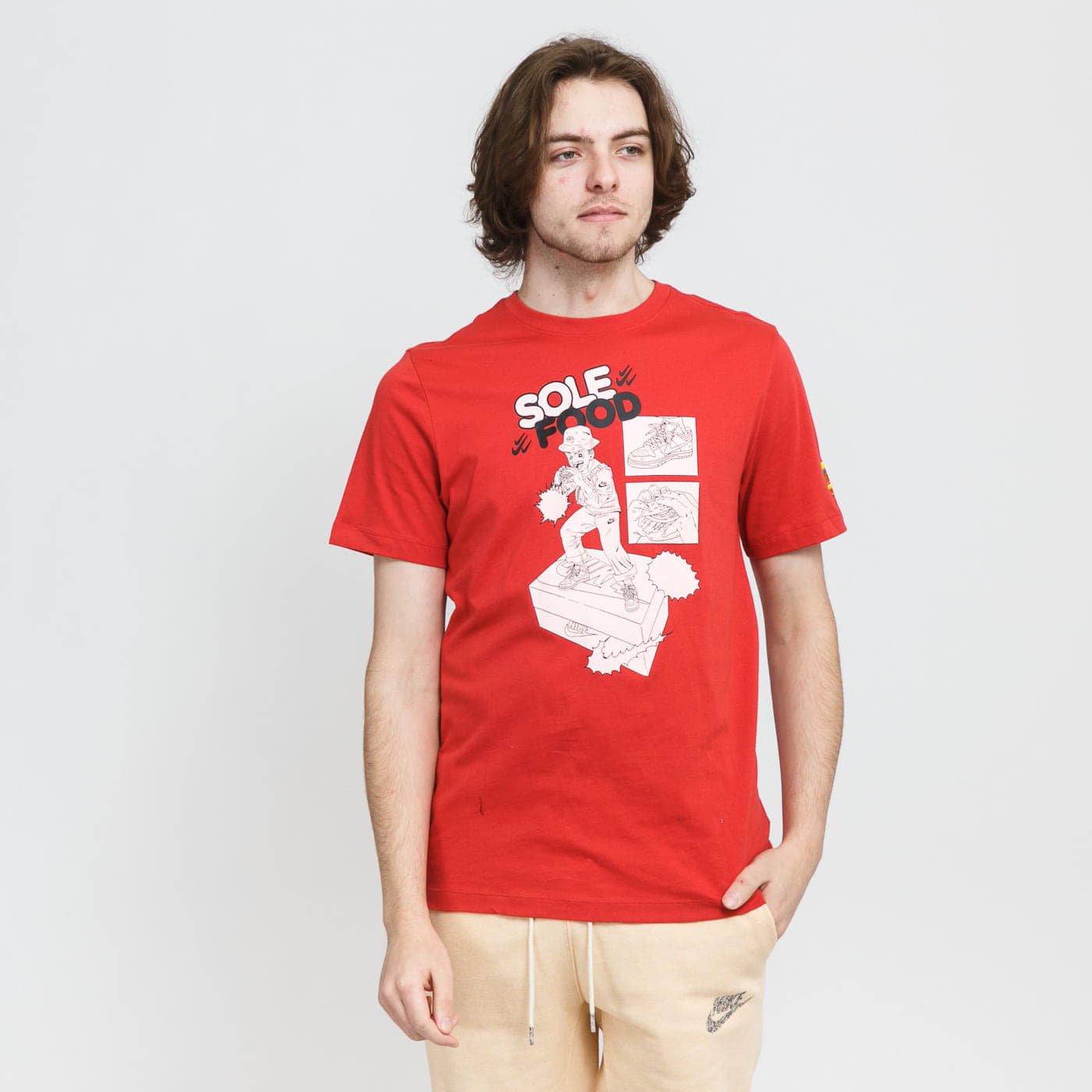 Tričká Nike NSW Men's T-Shirt Red Clay