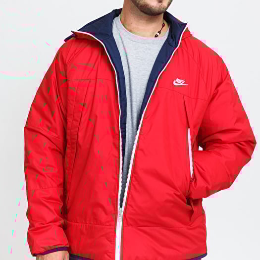 Red nike bomber jacket store