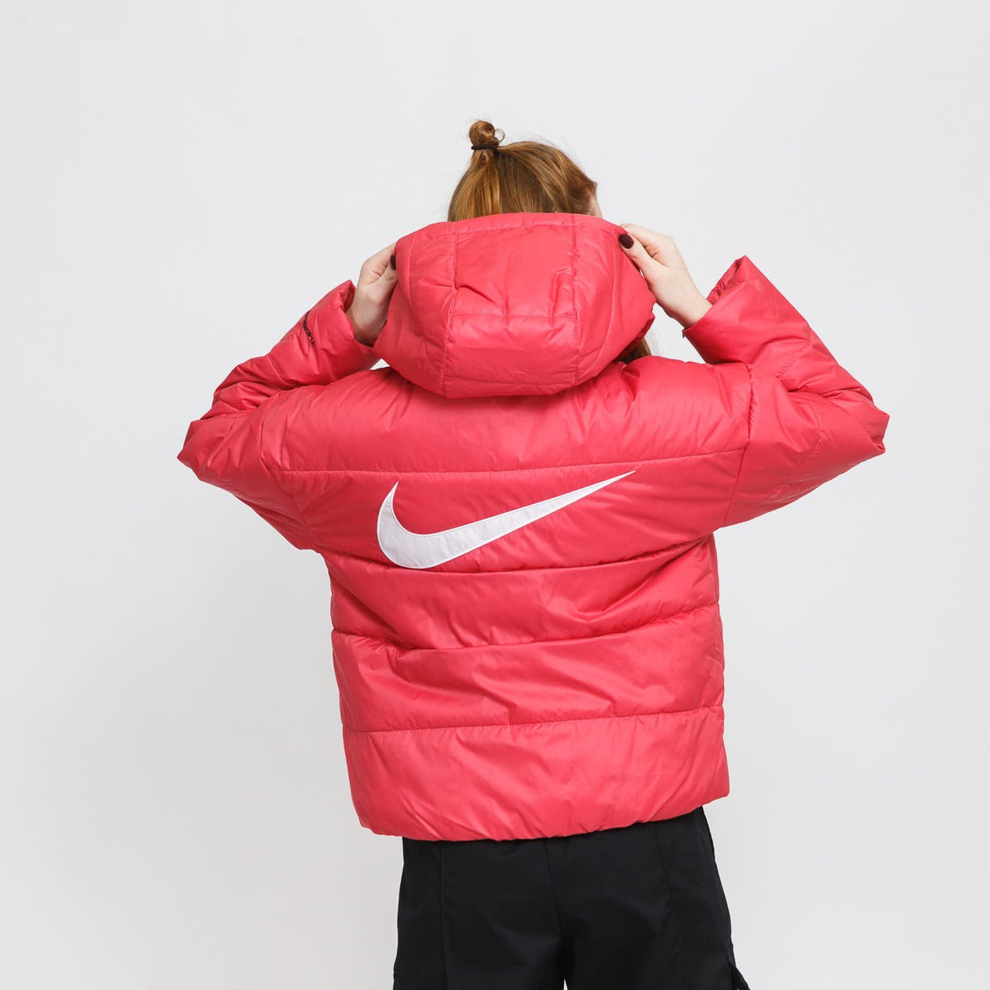 Jakker Nike Sportswear Therma-FIT Repel Classic Hooded Jacket Red