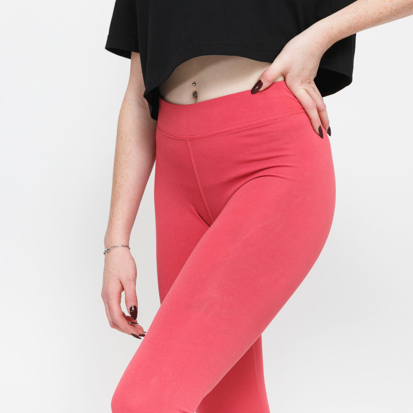 Colanți Nike Sportswear Essential 7/8 Mid-Rise Legging Pink