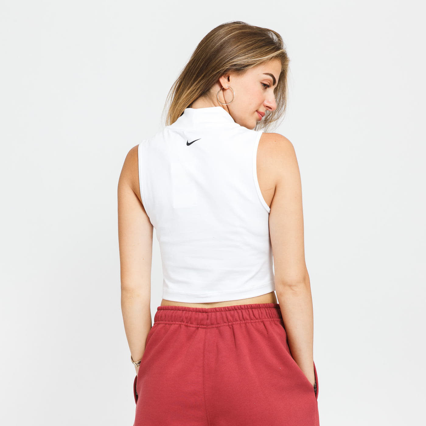 Vests Nike Sportswear Tank Mock Print White Footshop