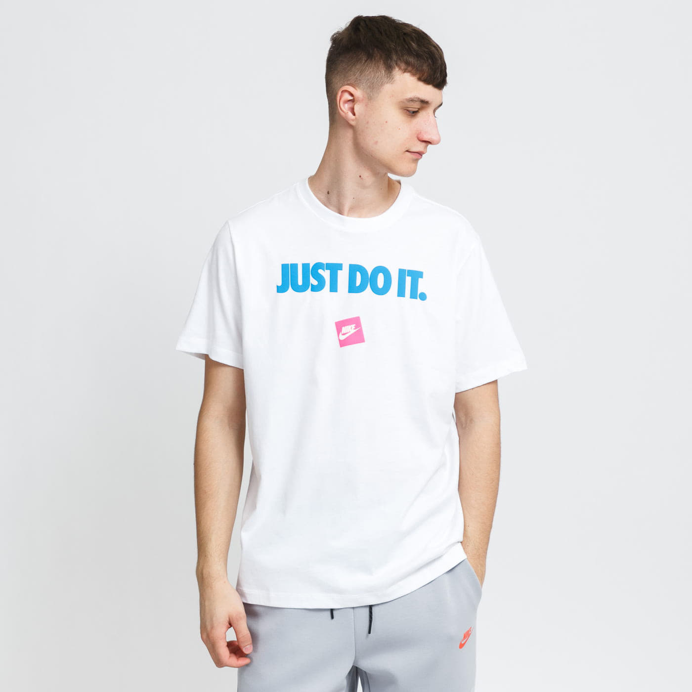 Just do it white t shirt sales