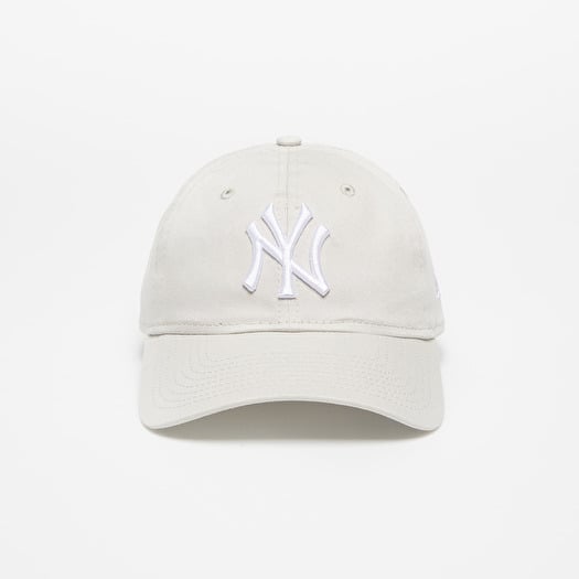 Czapka New Era New York Yankees League Essential 9TWENTY Adjustable Cap Stone/ White