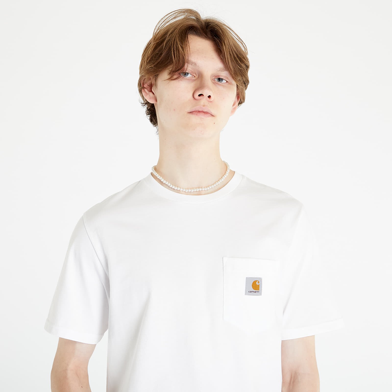 T-shirts Carhartt WIP Pocket Short Sleeve T-Shirt UNISEX White