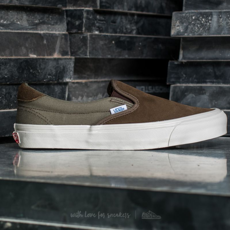 Vans OG Slip-On 59 LX (Canvas/Suede) Tarmac/ Gra | Footshop