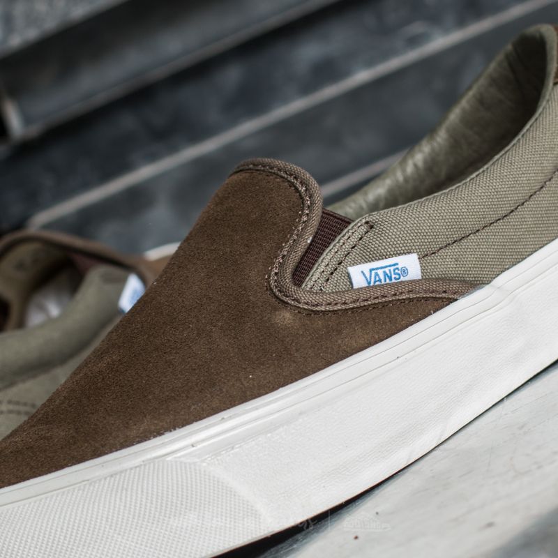 Vans OG Slip-On 59 LX (Canvas/Suede) Tarmac/ Gra | Footshop