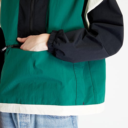 Green and black windbreaker deals