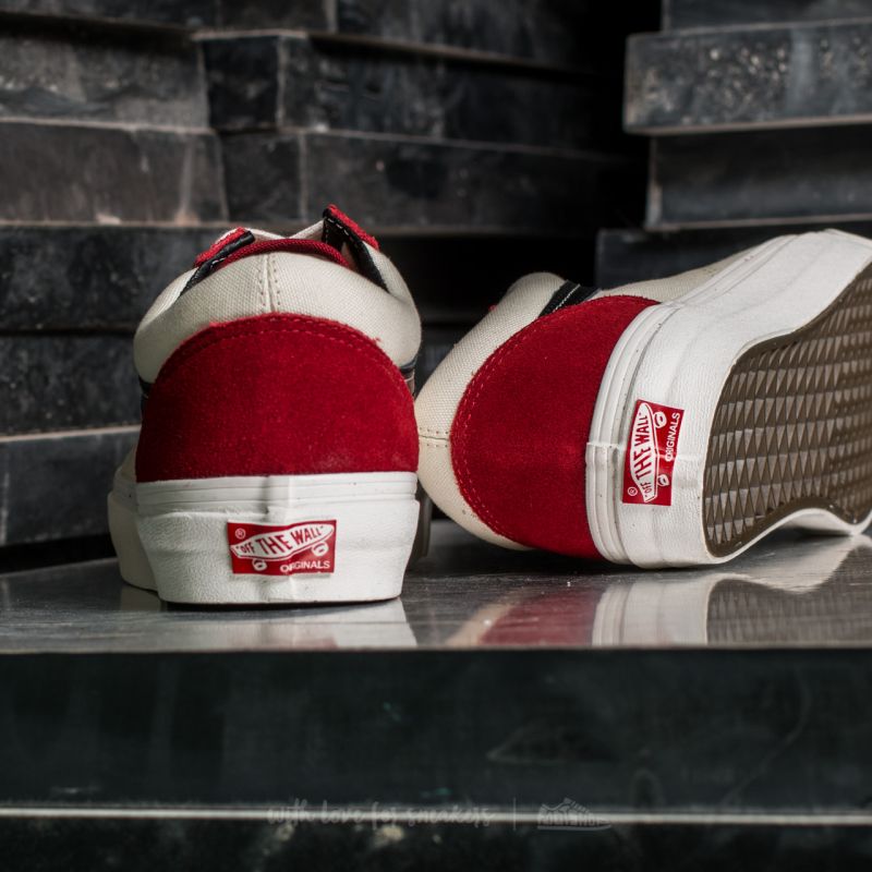 Vans OG Old Skool LX (Suede/Canvas) Red Dahlia | Footshop