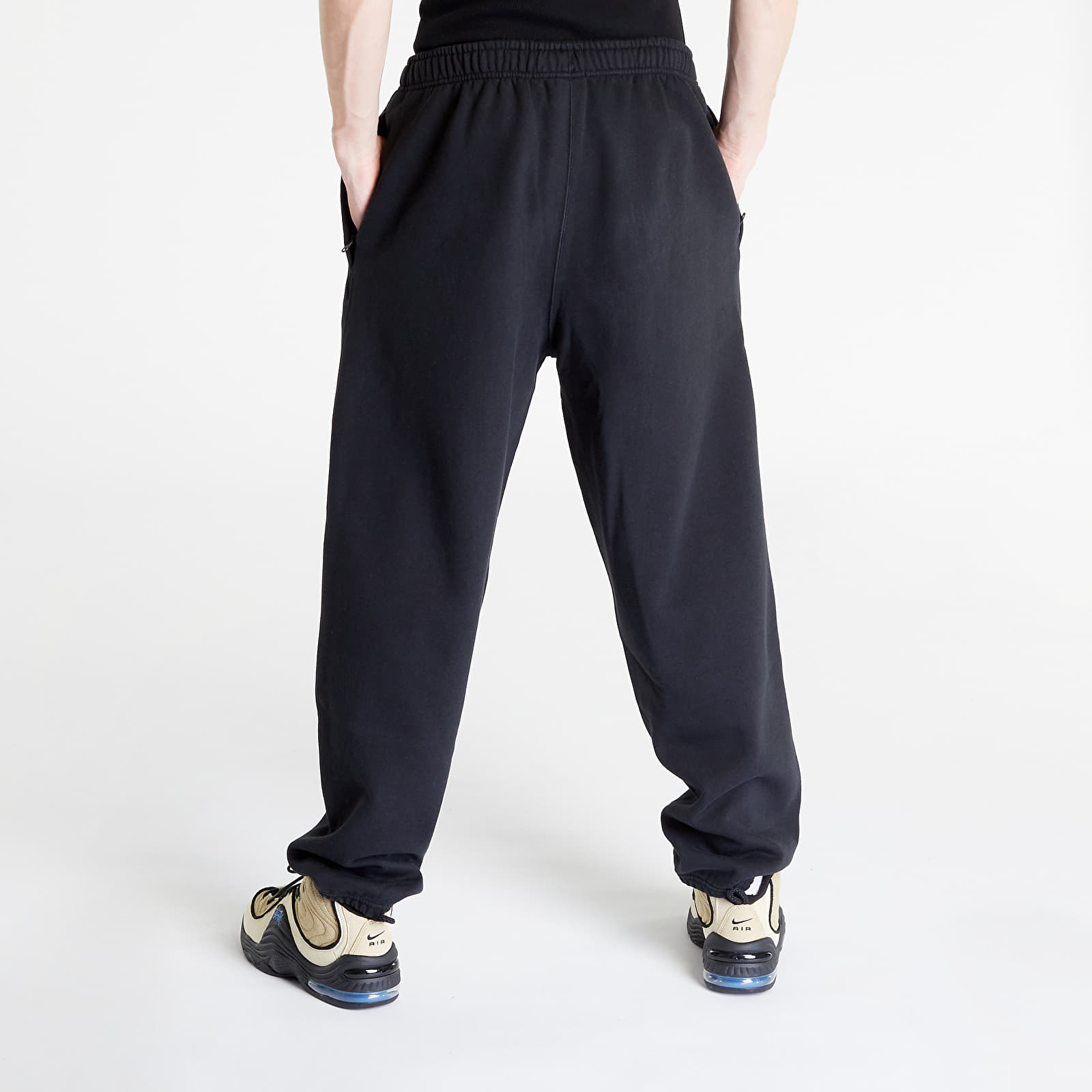 Jogger Pants Nike x Stussy Sportswear NRG Washed Fleece Pant UNISEX Black/  Sail