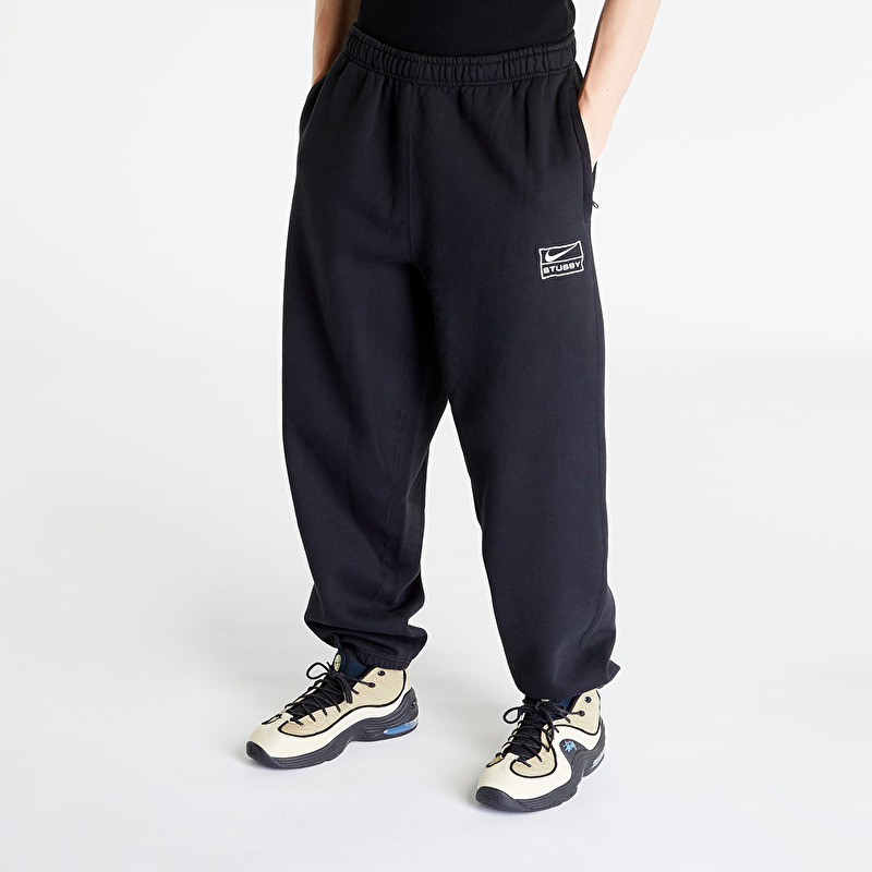 Nike x Stussy Sportswear NRG Washed Fleece Pant UNISEX Black/ Sail