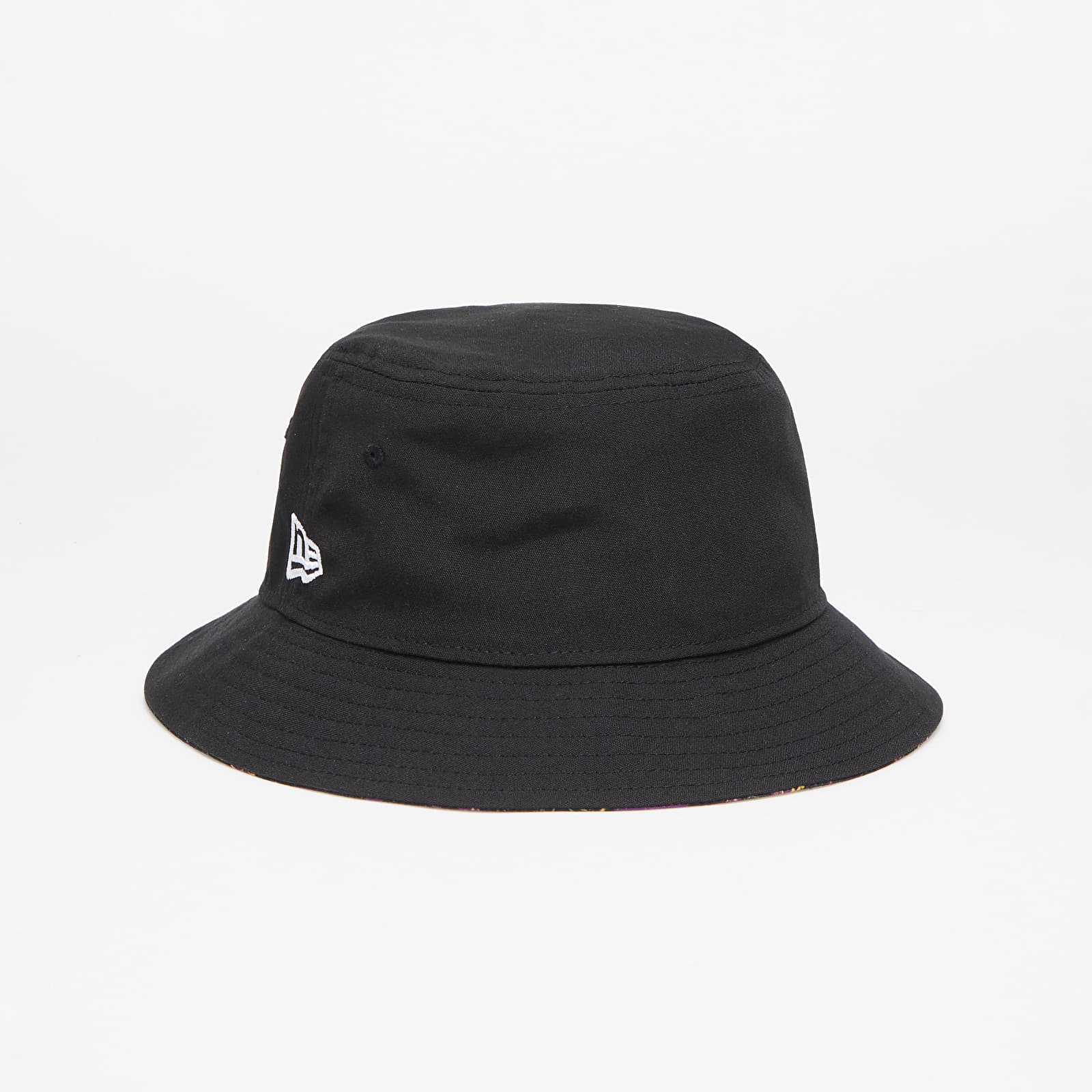 Kapelusze New Era Los Angeles Lakers Print Infill Bucket Hat Black