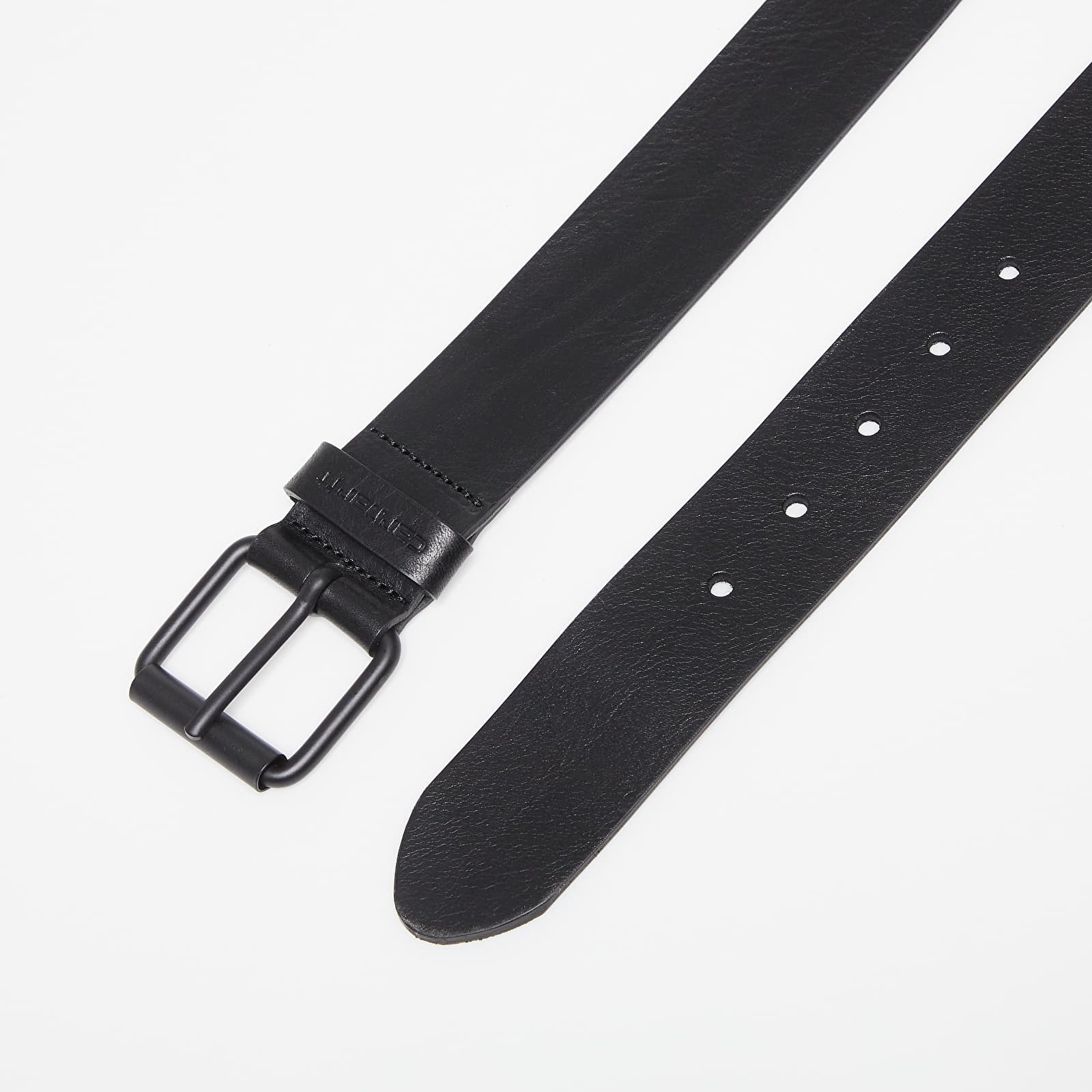 Curea Carhartt WIP Script Belt Black/ Black - 1 | YEO