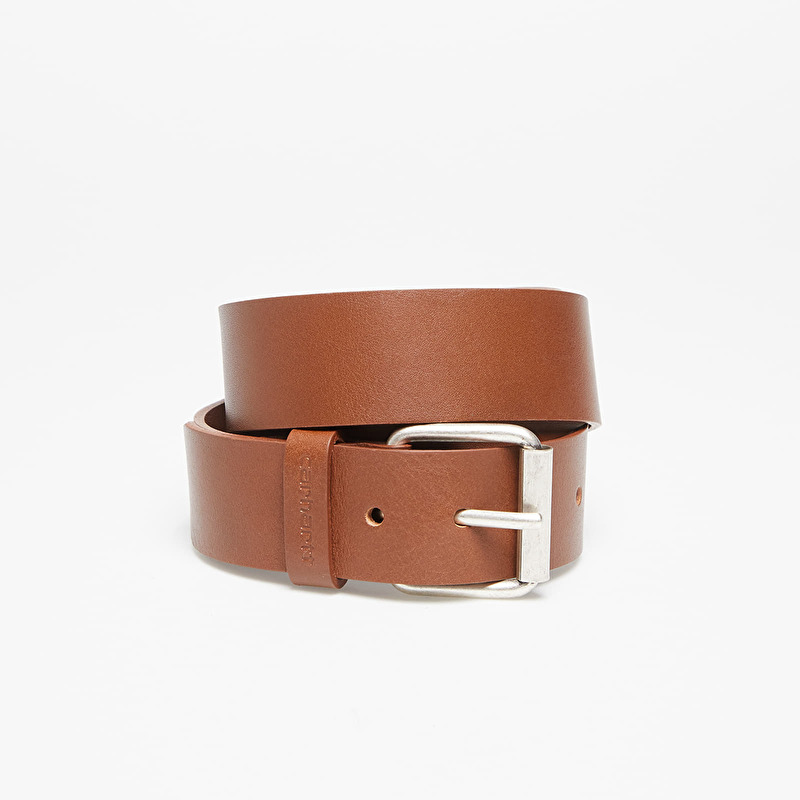 Ceinture Carhartt WIP Script Belt Cognac/ Silver