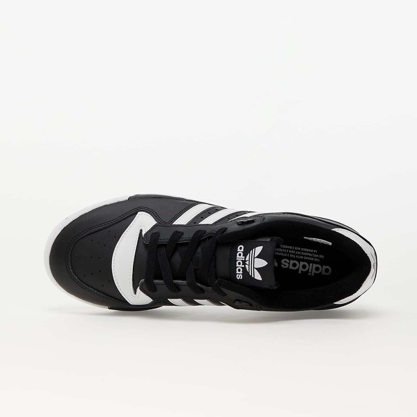 Männer adidas Rivalry Low Core Black/ Ftw White/ Core Black