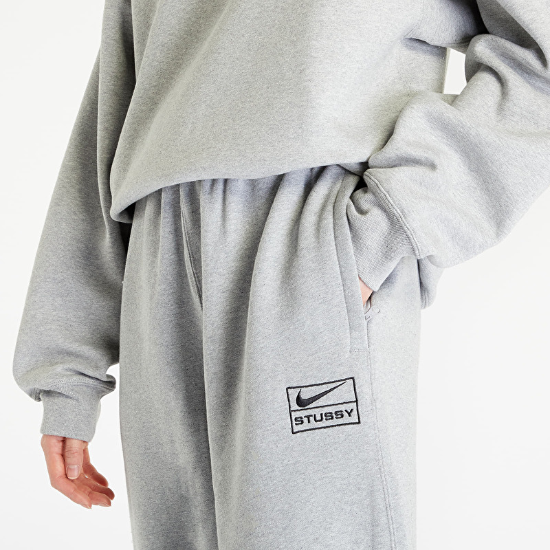 Nike x Stussy Sportswear NRG Fleece Pant UNISEX Dark Grey Heather