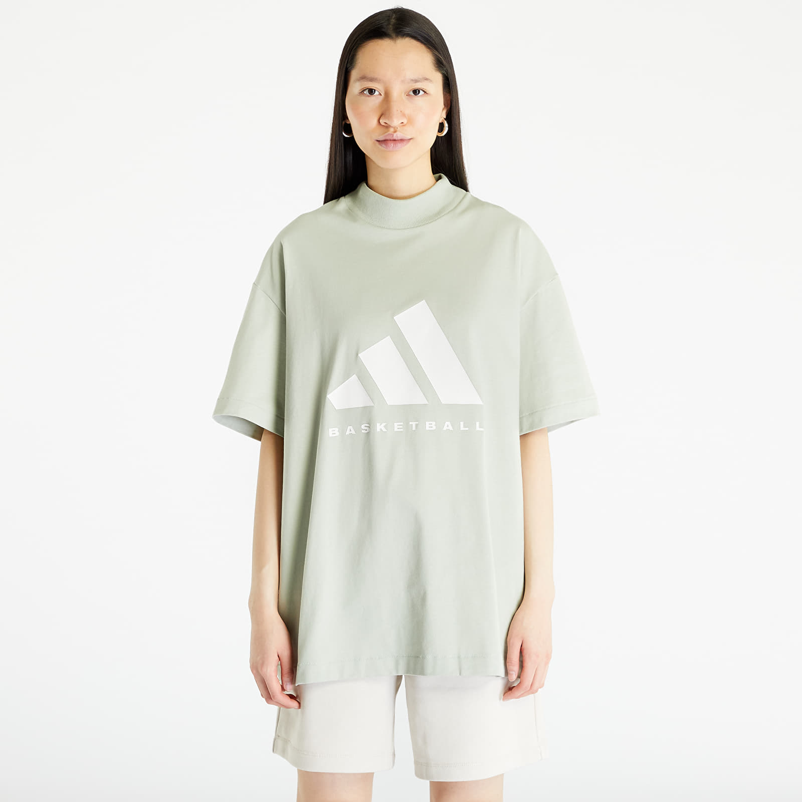 T-shirts adidas Basketball Tee UNISEX Halo Green
