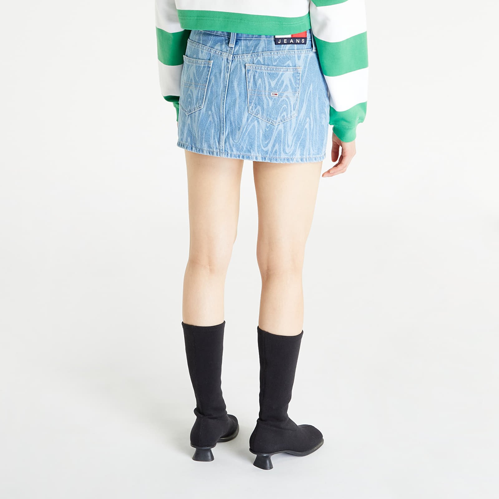 Faldas Tommy Jeans Sophie Micro Mini Skirt Denim Light