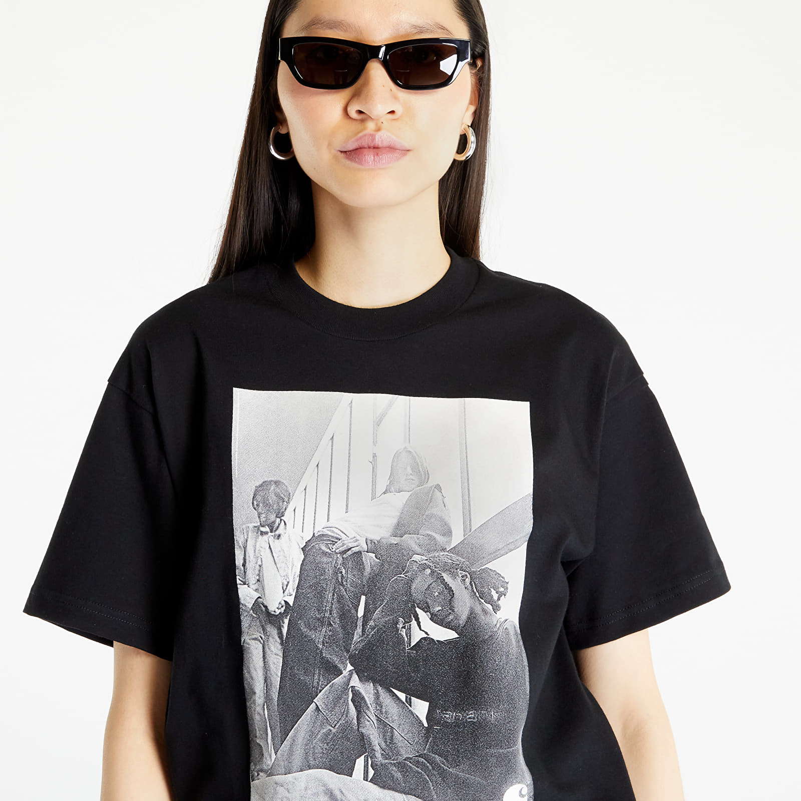 T-shirts Carhartt WIP Archive Girls Short Sleeve T-Shirt UNISEX Black