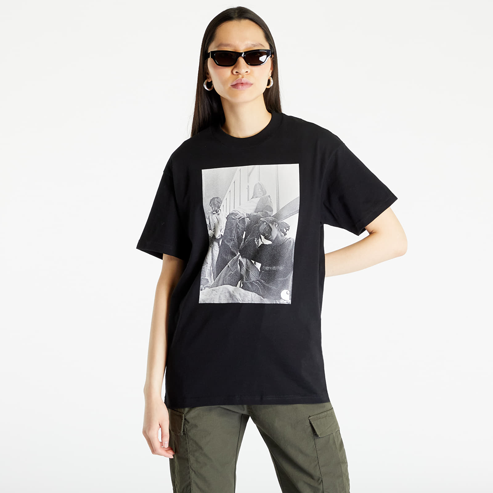 T-shirts Carhartt WIP Archive Girls Short Sleeve T-Shirt UNISEX Black