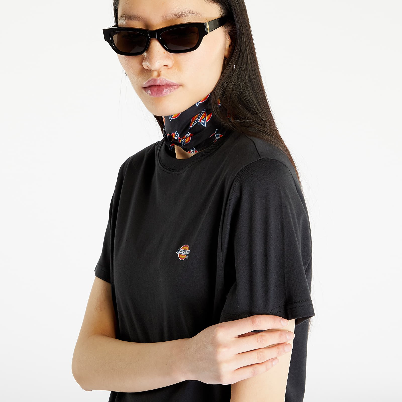 Levně Dickies Mapleton Women´s Short Sleeve Tee Black