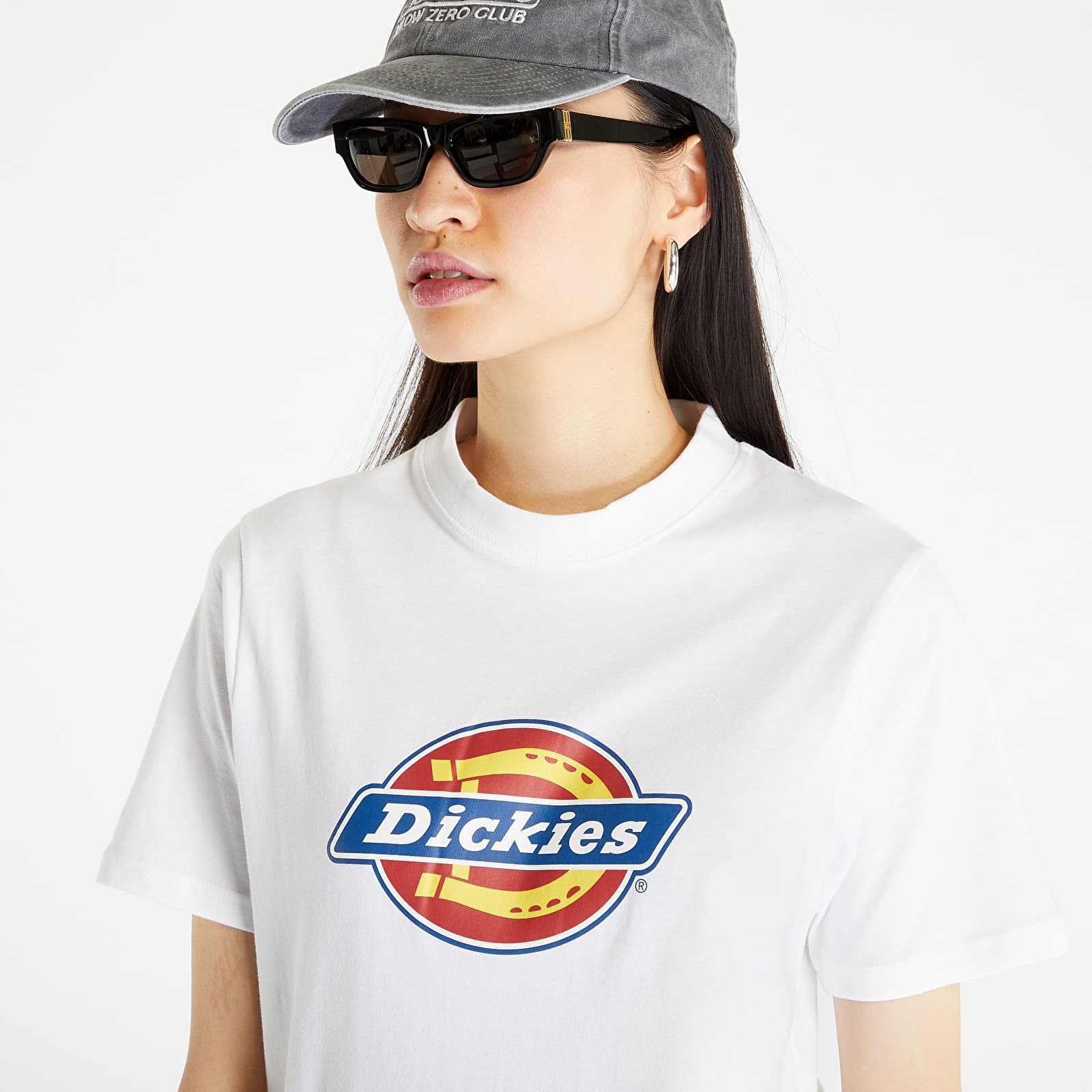 Trička Dickies Icon Logo Tee White