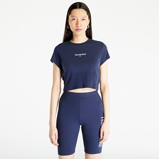 T-shirt Tommy Jeans Baby Crop Essential T-Shirt Twilight Navy