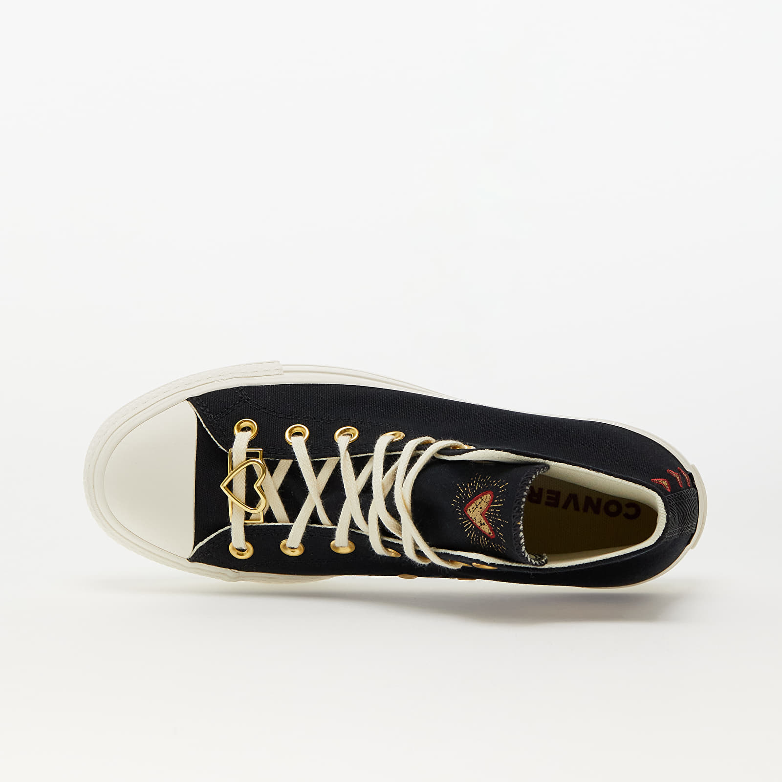 Women's shoes Converse Chuck Taylor All Star Lift Black/ Egret/ Back Ally Brick