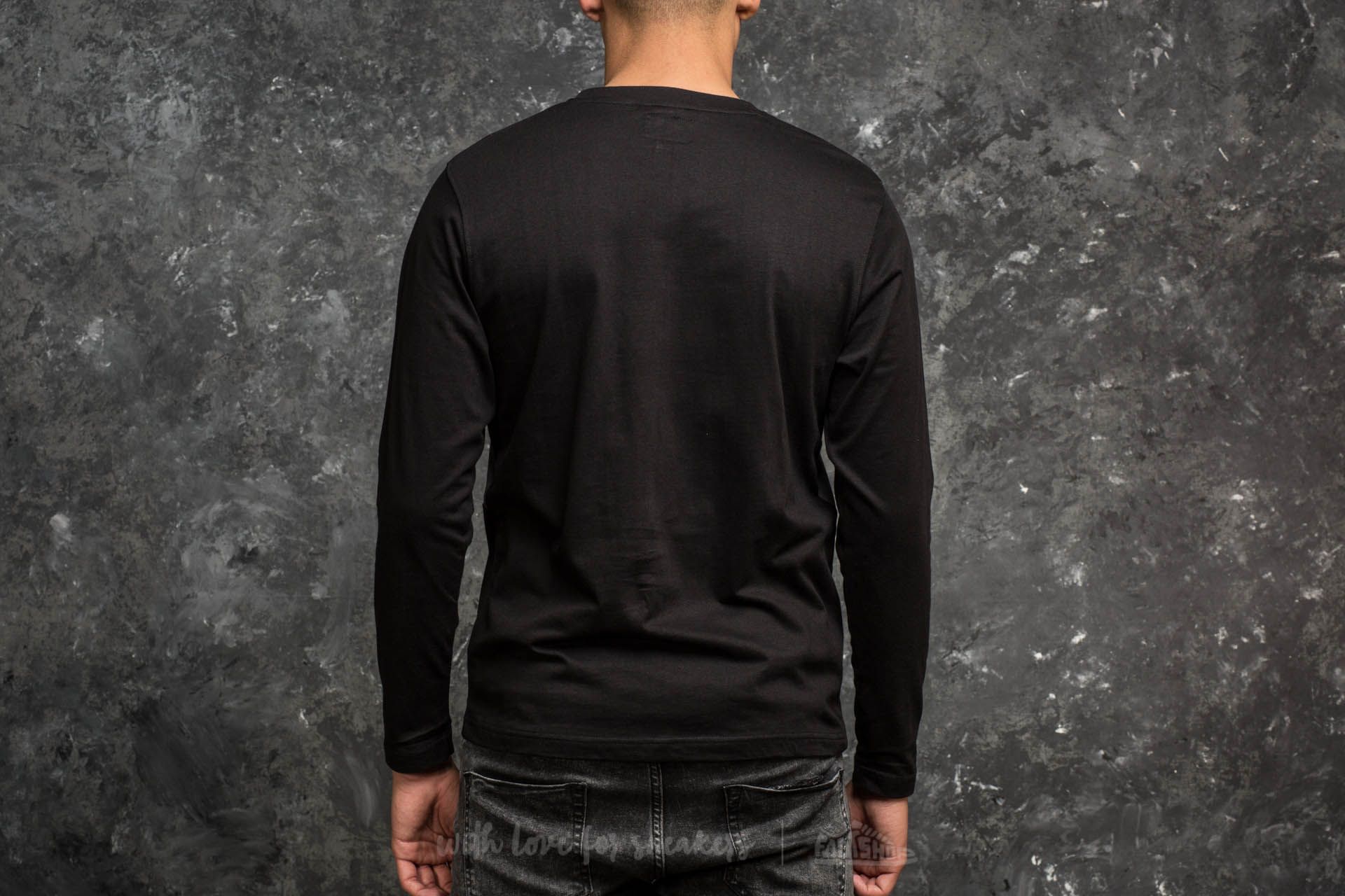 T-shirts Stüssy Split Panel Jersey Black