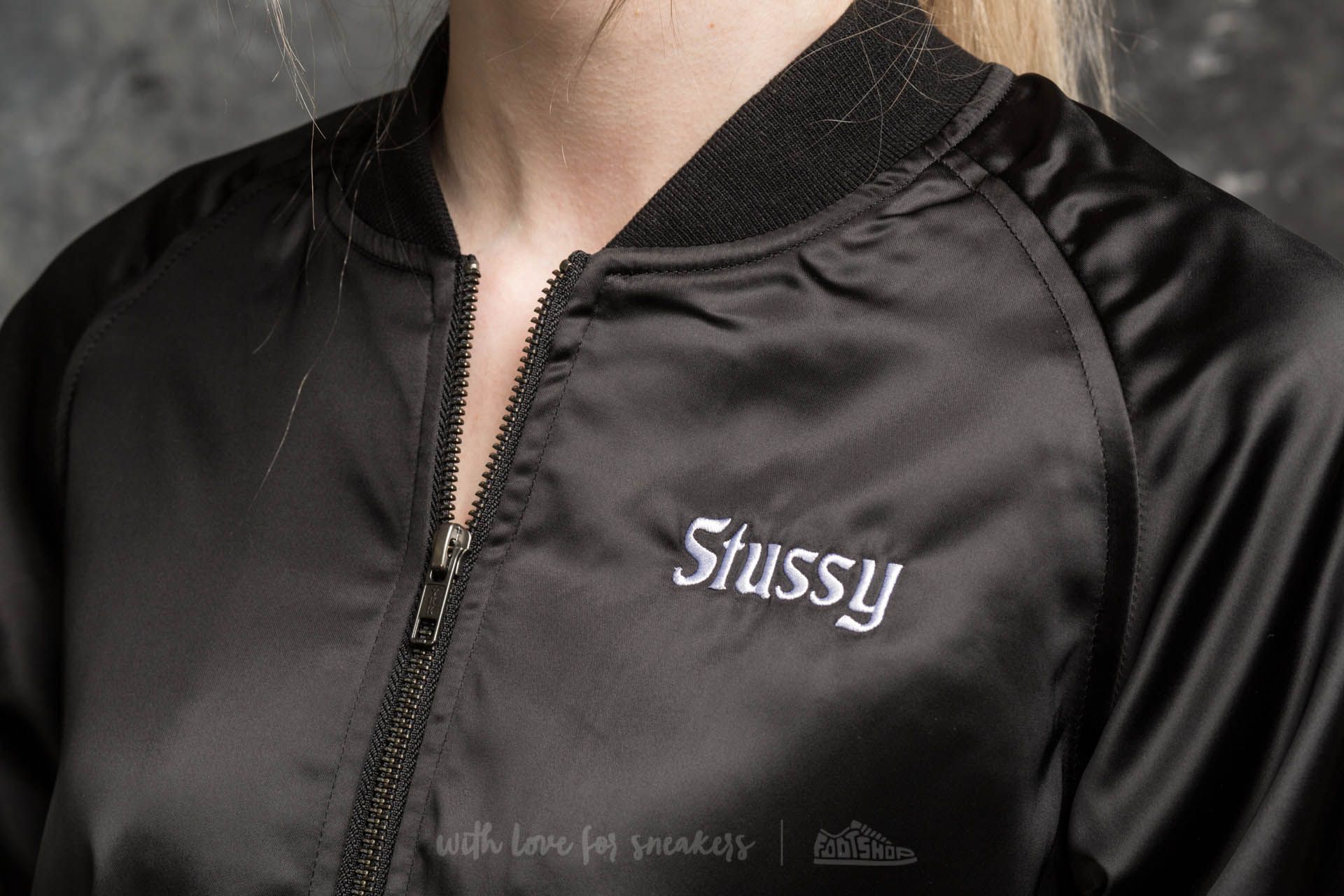 Stussy california satin discount jacket