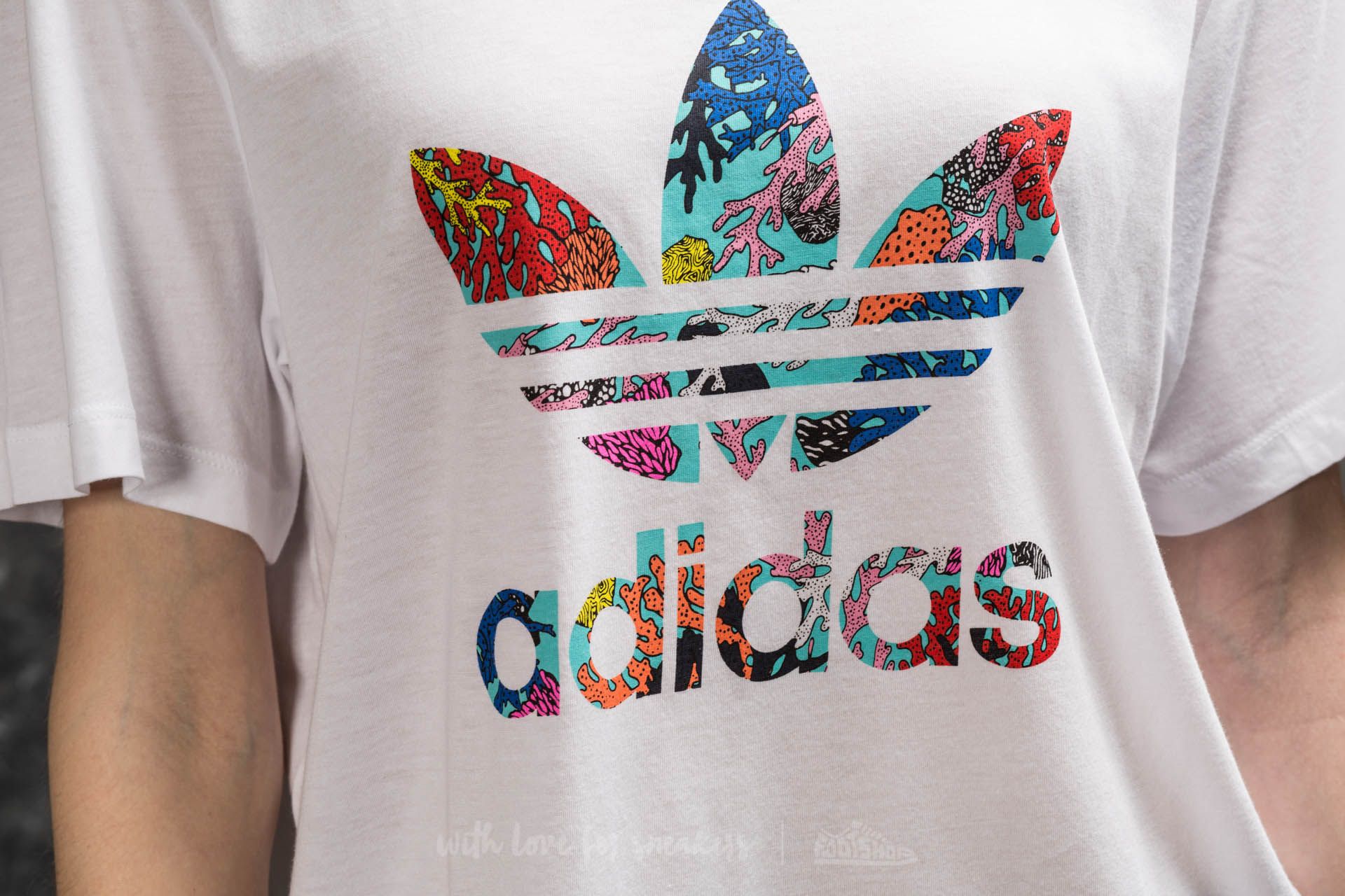 T-shirt adidas Graphic Tee White
