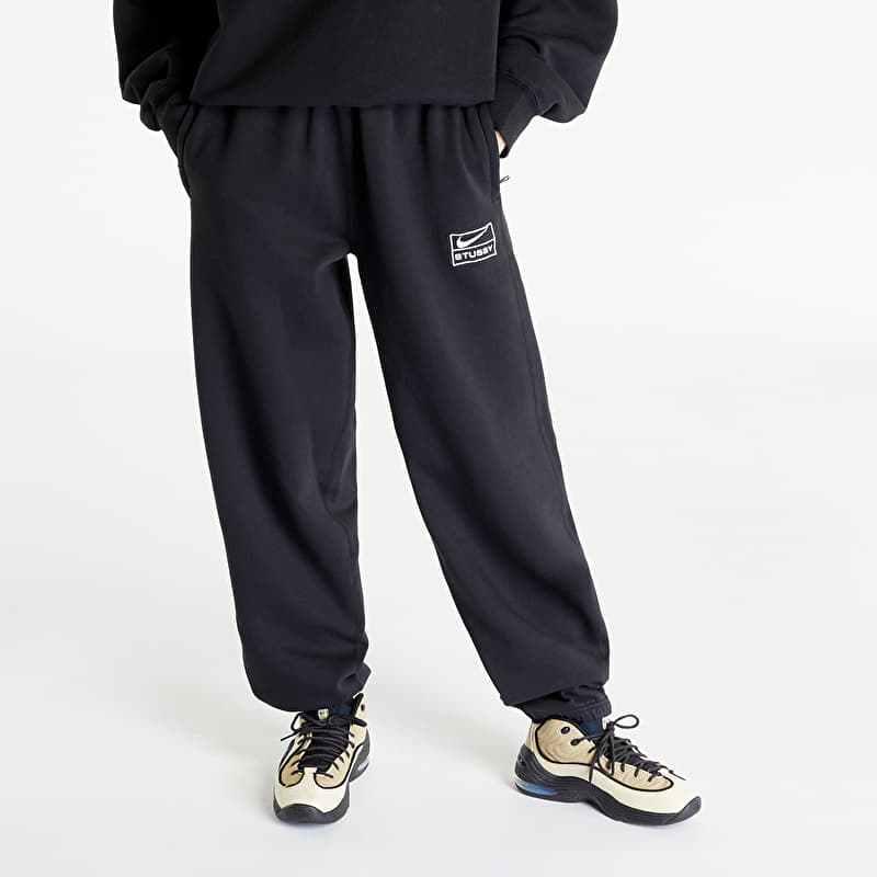 Nike x Stussy Sportswear NRG Washed Fleece Pant UNISEX Black/ Sail