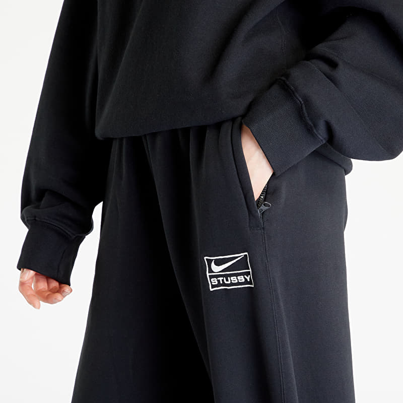 Nike x Stussy Sportswear NRG Washed Fleece Pant UNISEX Black/ Sail