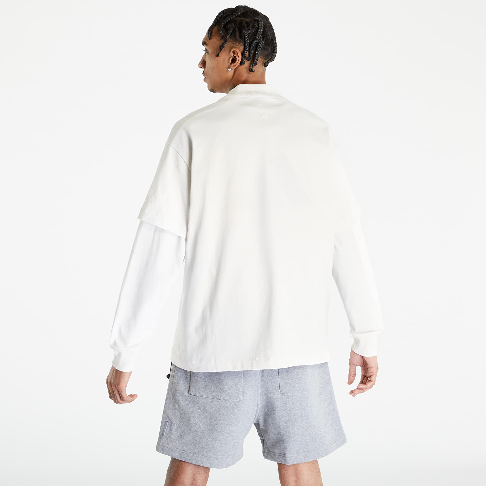 ★★Adairs★★ Basketball Tee Cloud White JE3762 T-shirts adidas Basketball Tee UNISEX Cloud White | Footshop