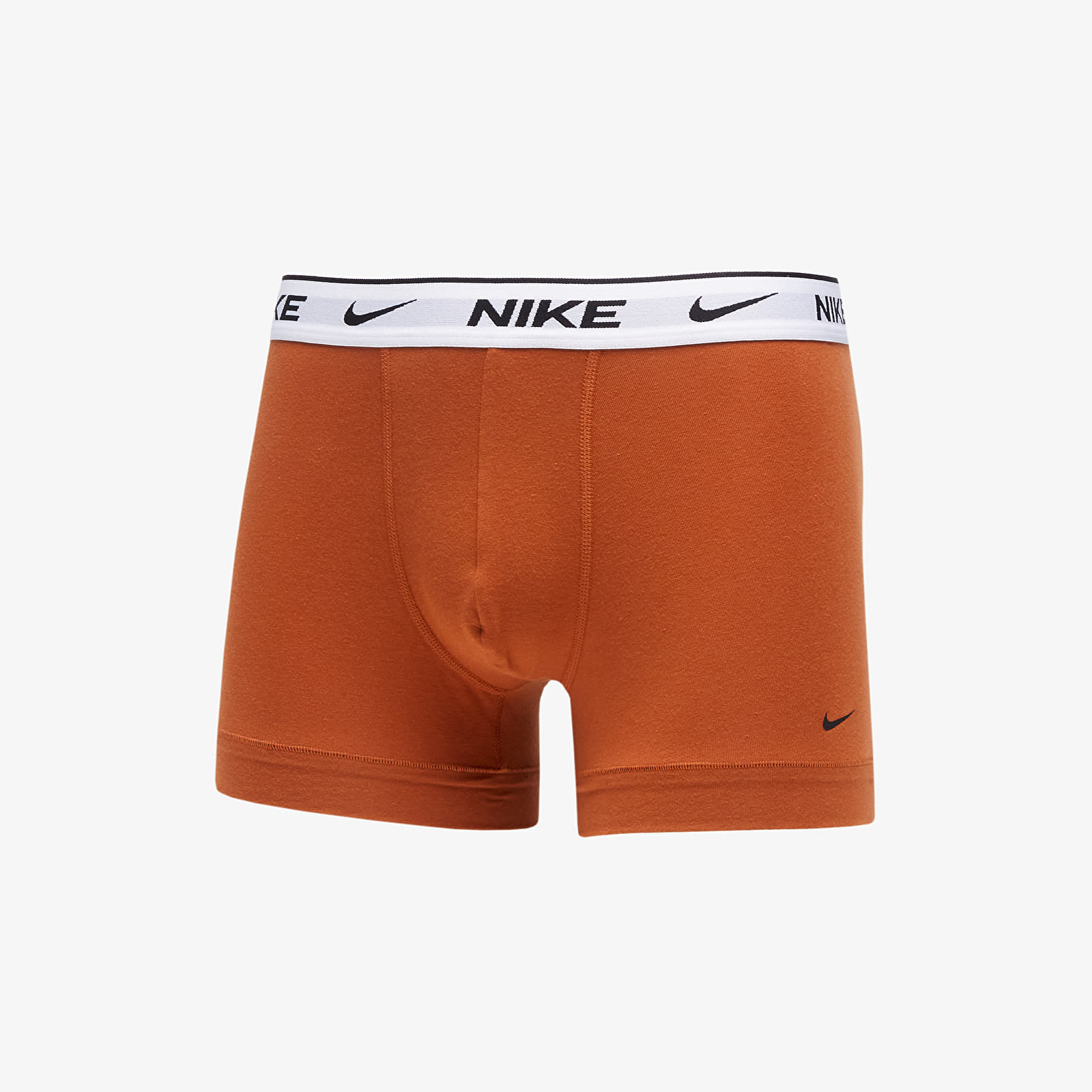 Bokseru šorti Nike Everyday Cotton Stretch Trunk 3 Pack Green Abyss/ Laser Orange/ Russet