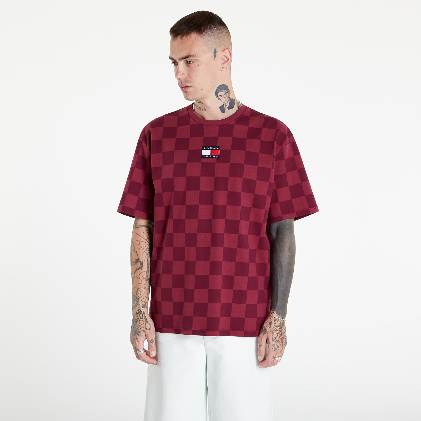 T shirt tommy jeans rouge store