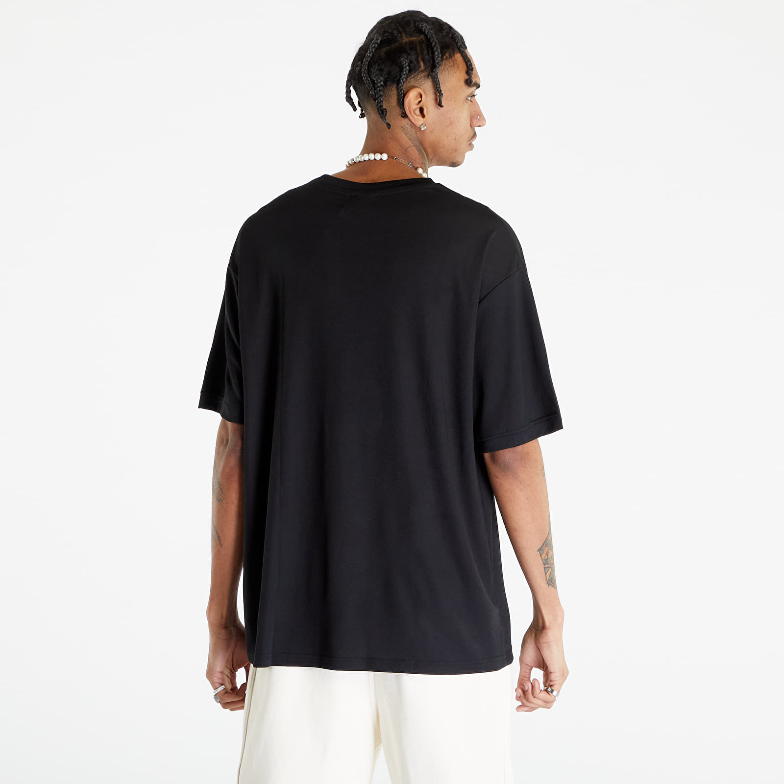 Magliette New Era Chicago Bulls NBA Script Oversized T-Shirt Black