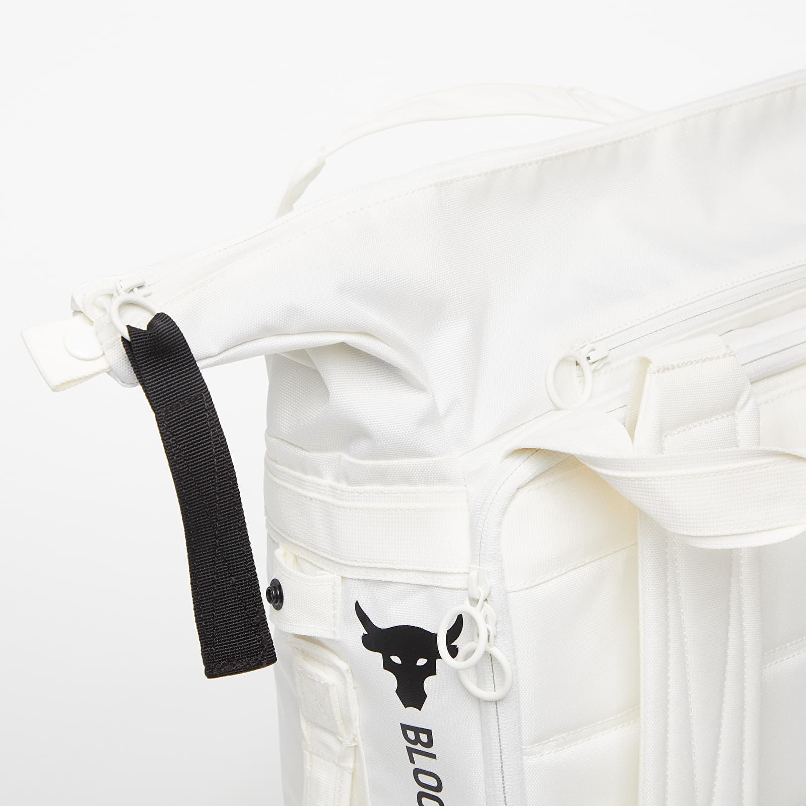 Backpacks Under Armour Project Rock Box Duffle Backpack 21.9L Ivory/ Black/ Black