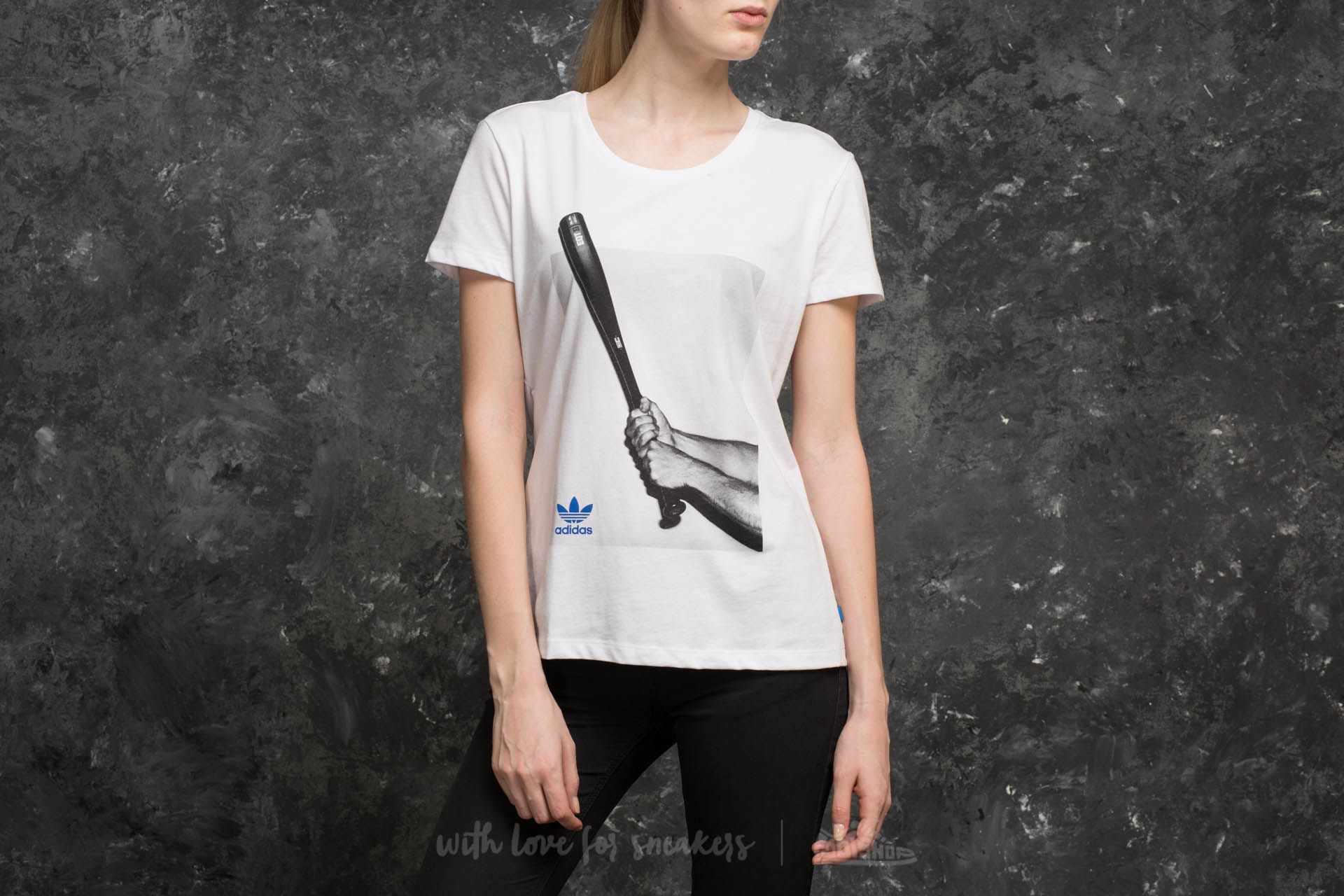 T-shirts adidas Graphic Tee White