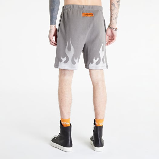 HERON LAW フレイムスウェット グレー Shorts Heron Preston Heron Law Flames Sweatshorts Grey