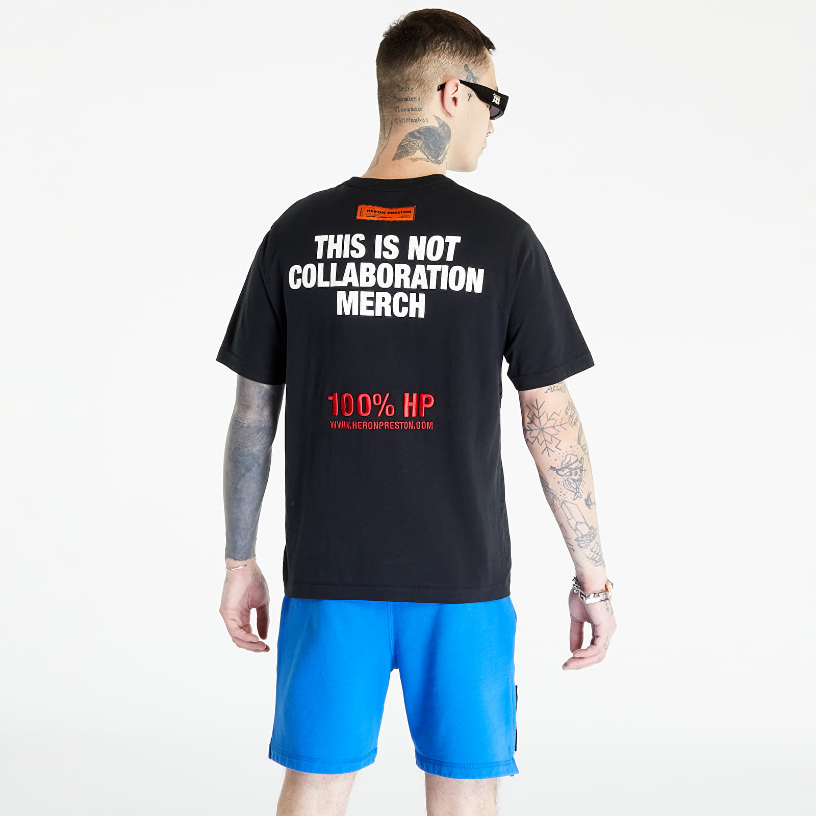 Tricouri  Heron Preston This Is Not Short Sleeve Tee Black/ White