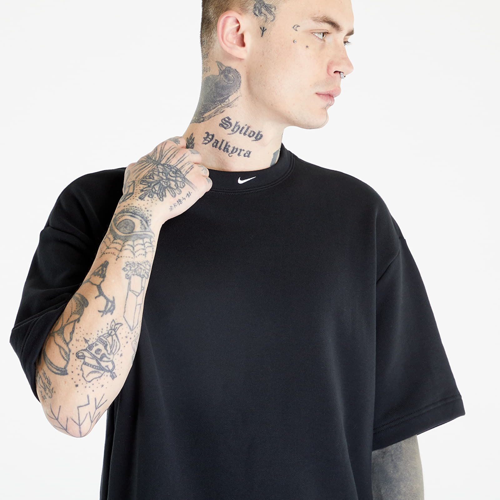 nike french terry shirt