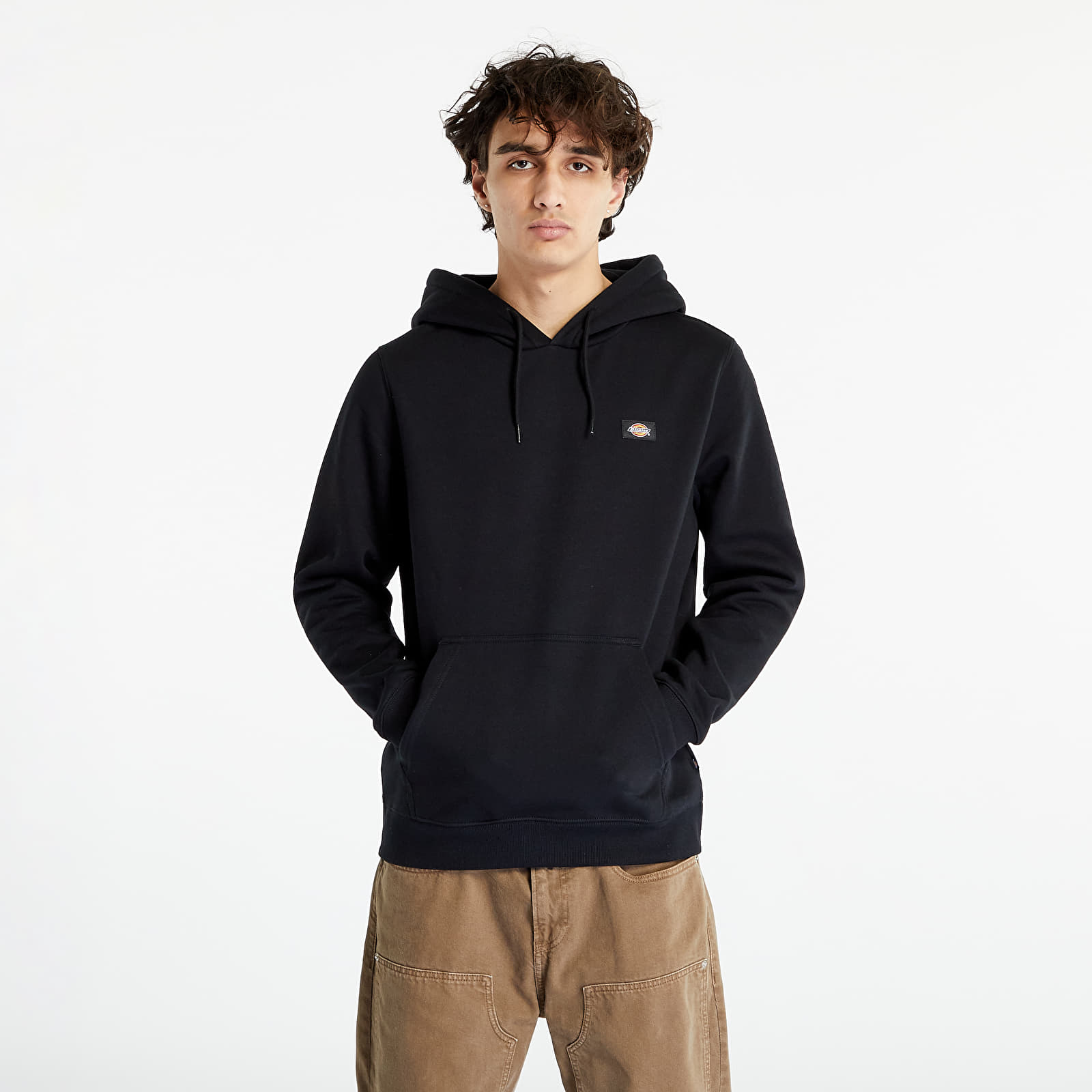 Mikiny Dickies Oakport Hoodie Black