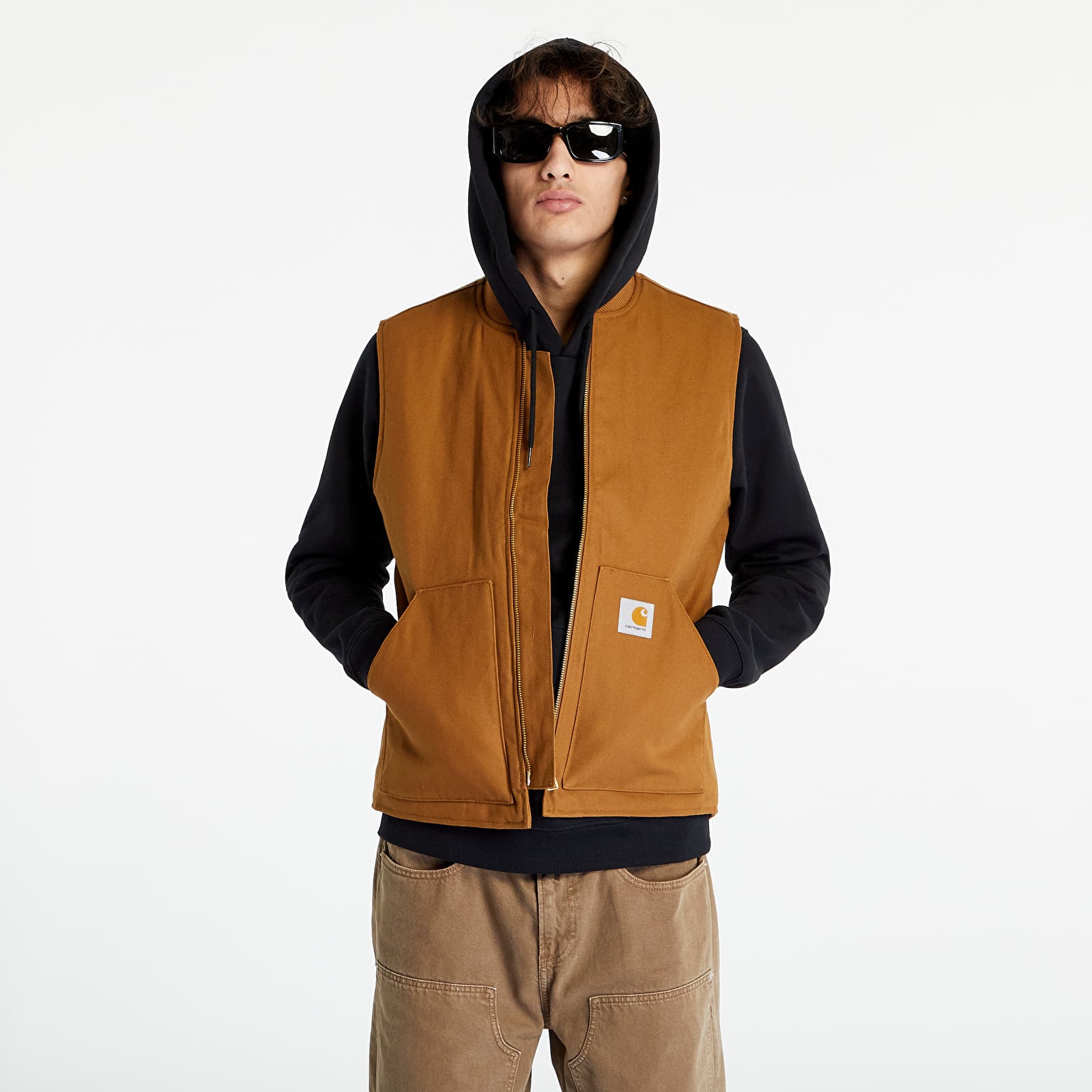 Veste Carhartt WIP Vest Hamilton Brown Rigid